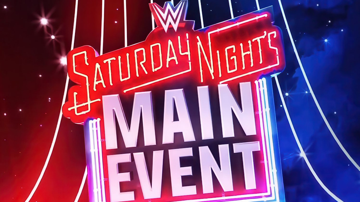 WWE Saturday Night's Main Event Advertising Banner.